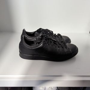 Adidas Stan Smith black leather size 9